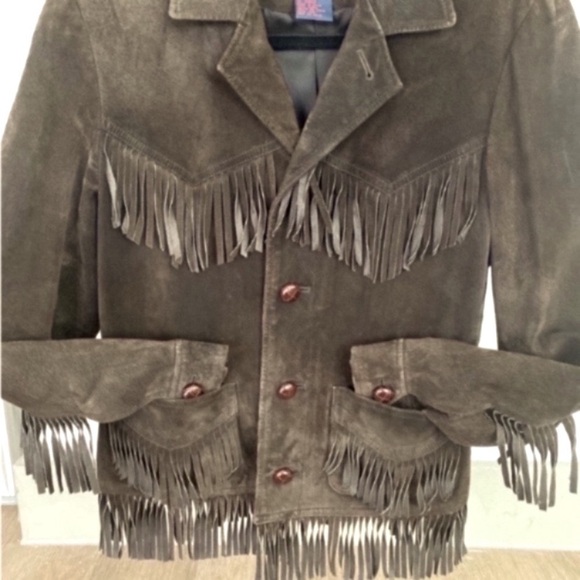 Polo Ralph Lauren Jackets & Blazers - Ralph Lauren Vintage RL “67” suede   Fringe Jacket